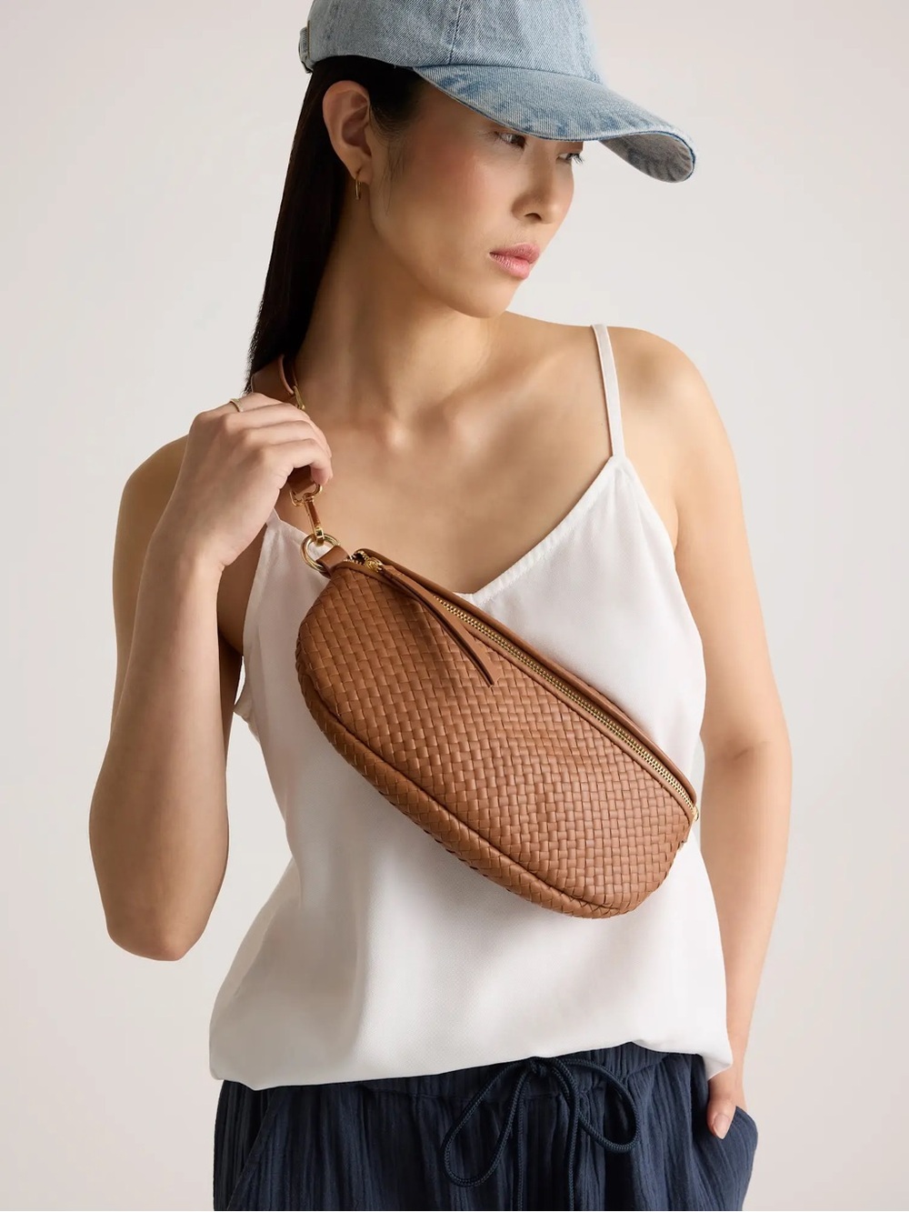 Quince Sloane Handwoven Sling Bag